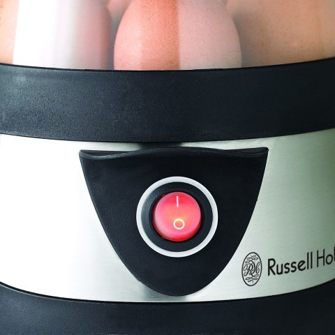 Russell Hobbs Stylo 7 jaj. 365 W Czarny, Stal nierdzewna