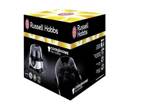 Russell Hobbs Stylo 7 jaj. 365 W Czarny, Stal nierdzewna