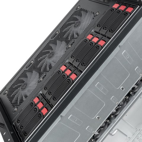 Silverstone RM61-312 Rack Czarny