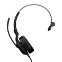 Jabra Evolve2 50 Zestaw słuchawkowy Przewodowa Opaska na głowę Biuro/centrum telefoniczne USB Type-C / USB Type-A Bluetooth Czar