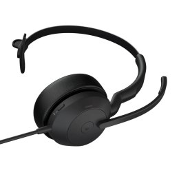 Jabra Evolve2 50 Zestaw słuchawkowy Przewodowa Opaska na głowę Biuro/centrum telefoniczne USB Type-C / USB Type-A Bluetooth Czar