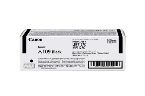 Canon TONER T09 BK kaseta z tonerem 1 szt. Oryginalny Czarny