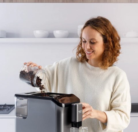 Ekspres ciśnieniowy Taurus Accento Latte; 20 bar White Coffee