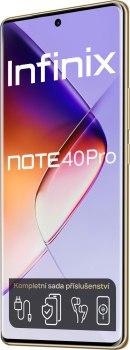 Smartfon Infinix NOTE 40 PRO 12/256GB Titan Gold