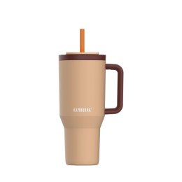 Kubek termiczny z teleskopową słomką Kambukka Rio Tumbler 950ml Almond Dream