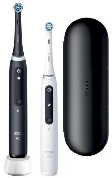 Szczoteczki - Oral-B iO Series 5 Duo biały/czarny