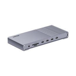 Unitek Potrójna stacja dokująca USB4 40Gb/s,zasilacz 120W