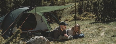 Easy Camp Pasvik 4 Ciemny Zielony Namiot tunelowy