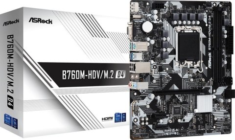 Płyta główna ASROCK B760M-HDV/M.2 (Socket 1700 /micro ATX)