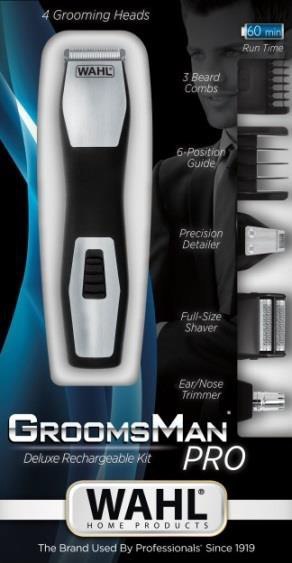 Trymer Wahl GroomsMan Pro 09855-1216