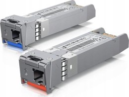 Moduł SFP Ubiquiti Ubiquiti SFP+ UACC-OM-SM-10G-S-2 Single-Mode Fiber LC-Simplex (2er-Pack) UF-SM-10G-S: SFP+, 10 Gbps