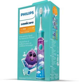 Szczoteczka soniczna PHILIPS Sonicare For Kids Turkusowy (HX6352/11)