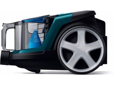 Odkurzacz bezworkowy PHILIPS PowerPro Compact FC9334/09 (900W /Czarno-zielony )