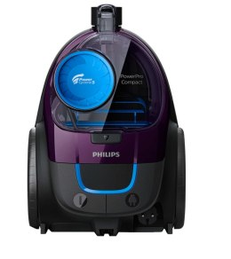 Odkurzacz bezworkowy PHILIPS PowerPro Compact FC9333/09 (650W /Fioletowy )