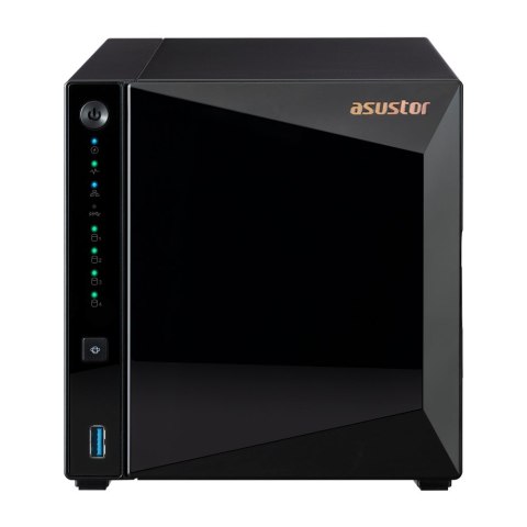 Asustor DRIVESTOR 4 Pro Gen2 AS3304T V2 NAS Realtek RTD1619B 2 GB DDR4 ADM Czarny