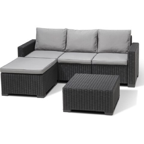 Keter Komplet mebli California grafit