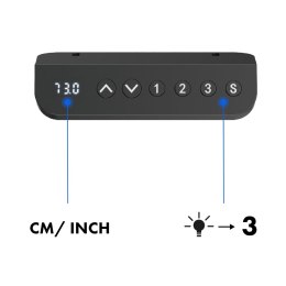 ERGO OFFICE BIURKO ELEKTRYCZNE REGULACJA MAX WYS. 1160MM, MAX - 80 KG, BEZ BLATU DO PRACY STOJĄCO SIEDZĄCEJ, BIAŁE ER-400 W