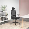 ERGO OFFICE FOTEL BIUROWY ERGONOMICZNY PREMIUM ER-425 Z WYSOKIM OPARCIEM MAX 150KG