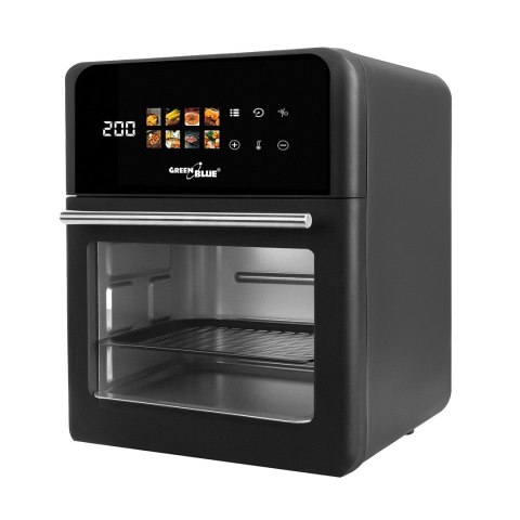 GREENBLUE FRYTKOWNICA BEZTŁUSZCZOWA AIR FRYER, MOCNA 1800W, POJEMNOŚĆ 10L, 8 PROGRAMÓW, AKCESORIA, TIMER GB950