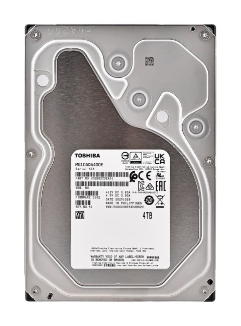 HDD Toshiba MG10 4TB 3,5" SATA MG10ADA400E