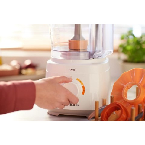 Philips Daily Collection Kompaktowy robot kuchenny 700 W z 16 funkcjami