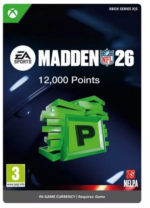 ESD Madden NFL 26: 12000 MUT POINTS XXL MS