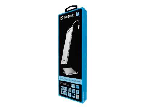 SANDBERG 136-31 (Grafitowy /USB Typ C )