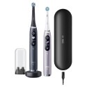 Oral-B iO 80363731 szczoteczka elektryczna Dorosły Obrotowo-pulsacyjna szczoteczka do zębów Czarny, Srebrny