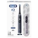 Oral-B iO 80363731 szczoteczka elektryczna Dorosły Obrotowo-pulsacyjna szczoteczka do zębów Czarny, Srebrny