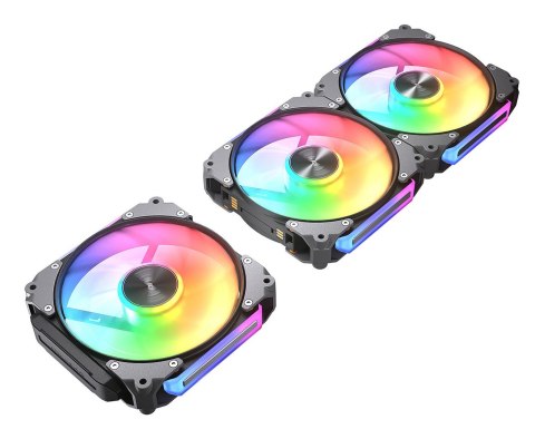 COUGAR CF-APR12HB3-RGB Obudowa komputera Wentylator 12 cm Czarny 3 szt.