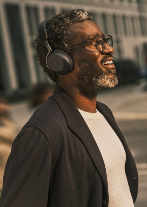 Jabra Evolve3 75 Zestaw słuchawkowy Bezprzewodowy Opaska na głowę Połączenia/muzyka USB Type-C Bluetooth Czarny