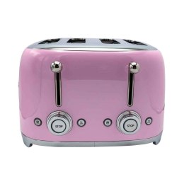 Smeg TSF03PKEU toster 6 4 kaw. 2000 W Różowy