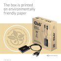 CLUB3D CAC-1010-A adapter kablowy 0,6 m DisplayPort DVI-D + USB Czarny