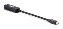 CLUB3D CAC-1188 adapter kablowy 0,09 m Mini DisplayPort HDMI Czarny
