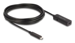 DeLOCK 80028 kabel USB USB 3.2 Gen 2 (3.1 Gen 2) 5 m USB C Czarny