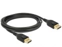 DeLOCK 85663 kabel DisplayPort 5 m Czarny