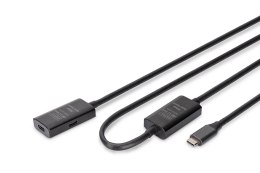 Digitus Aktywny przedłużacz USB 3.2 Gen1 5G, USB-C - USB-C, 10 m