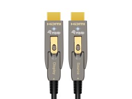 Equip 119412 kabel HDMI 15 m HDMI Type-A/HDMI Type-D Czarny