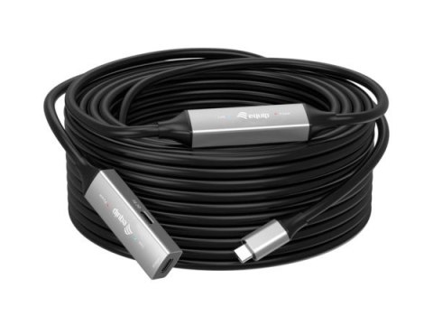 Equip 133358 kabel USB USB 3.2 Gen 1 (3.1 Gen 1) 15 m USB C Czarny