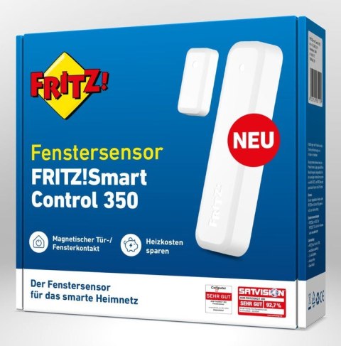 FRITZ! Smart Control 350 czujnik otwarcia drzwi/okien Bezprzewodowy Okno/drzwi Biały