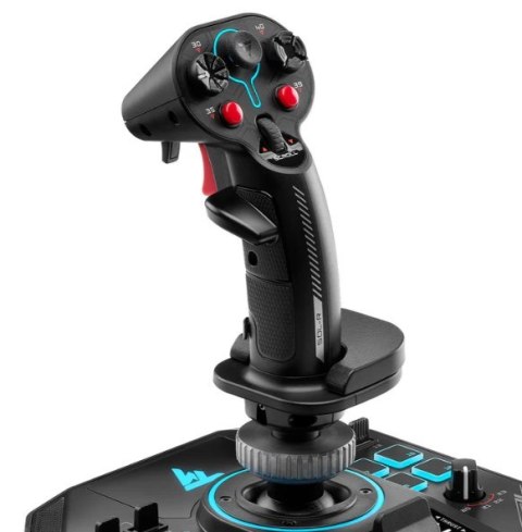 Thrustmaster Sol-R 4 HOTAS Czarny USB Joystick + dźwignia sterowania silnikiem Analogowa/Cyfrowa PC