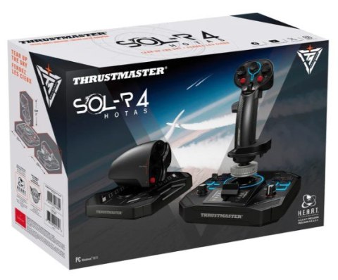Thrustmaster Sol-R 4 HOTAS Czarny USB Joystick + dźwignia sterowania silnikiem Analogowa/Cyfrowa PC