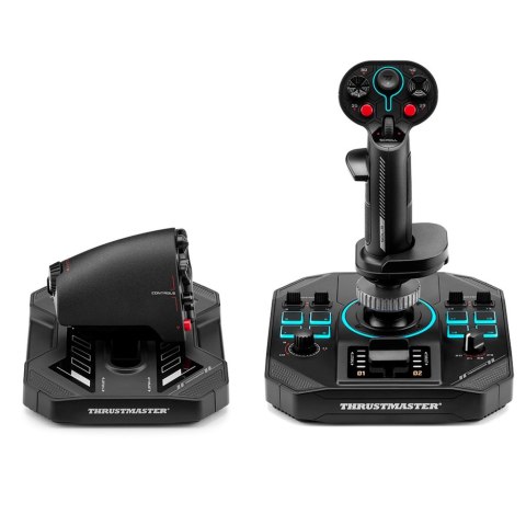 Thrustmaster Sol-R 4 HOTAS Czarny USB Joystick + dźwignia sterowania silnikiem Analogowa/Cyfrowa PC