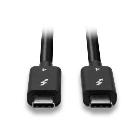 Lindy 31120 kabel Thunderbolt 1 m 40 Gbit/s Czarny