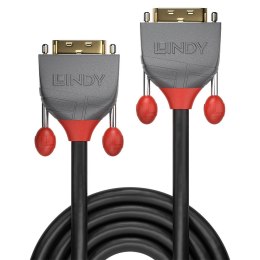 Lindy 36225 kabel DVI 7,5 m DVI-D Czarny