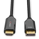 Lindy 40932 adapter kablowy 3 m DisplayPort HDMI Czarny