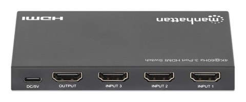 Manhattan 208222 przełącznik wideo HDMI