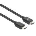 Manhattan 356718 kabel HDMI 22,5 m HDMI Typu A (Standard) Czarny