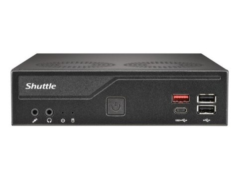Shuttle Slim PC DH810 Wielkość PC 1.35L Czarny LGA 1851 (Socket V1)