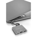 Terratec Connect C3 USB 3.2 Gen 1 (3.1 Gen 1) Type-C Srebrny